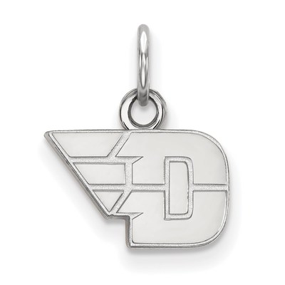 14k White Gold LogoArt University of Dayton Extra Small Pendant