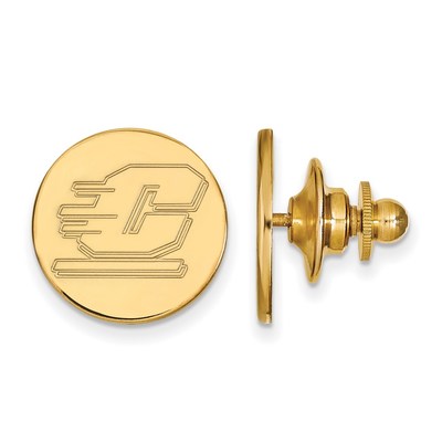 14k Gold LogoArt Central Michigan University Letter C Lapel Pin