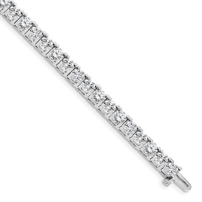 14k White Gold VS Diamond Tennis Bracelet