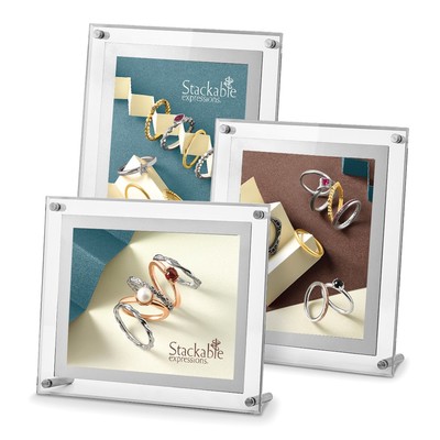 16x20 Luminated Sign & 6 Stackable Expressions Photos for Display