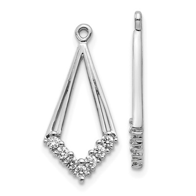 14kw Lab Grown Diamond VS/SI+ G+ Earring Jackets