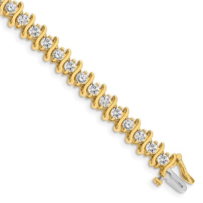 14k VS Diamond Tennis Bracelet