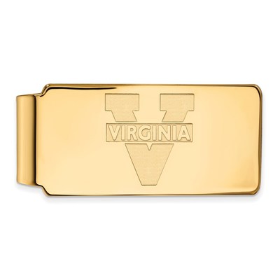 10k Gold LogoArt University of Virginia Money Clip