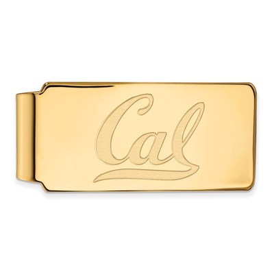 14k Gold LogoArt University of California Berkeley Cal Money Clip