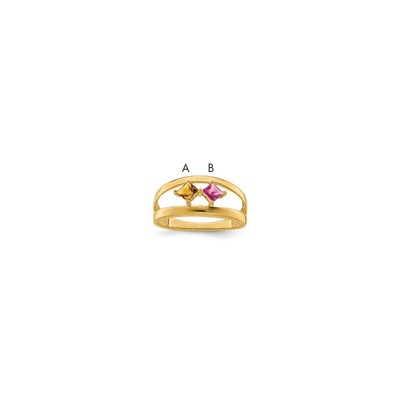 14k Genuine Family Jewelry Ring